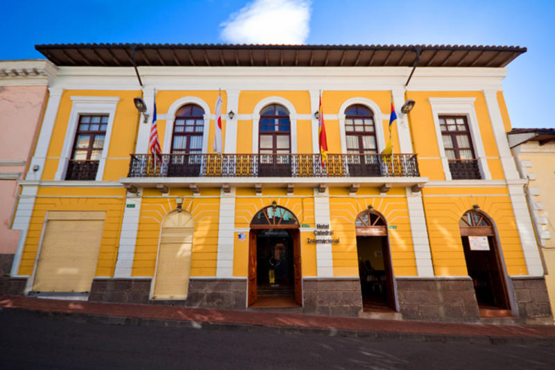Hotel Catedral Quito Exterior foto
