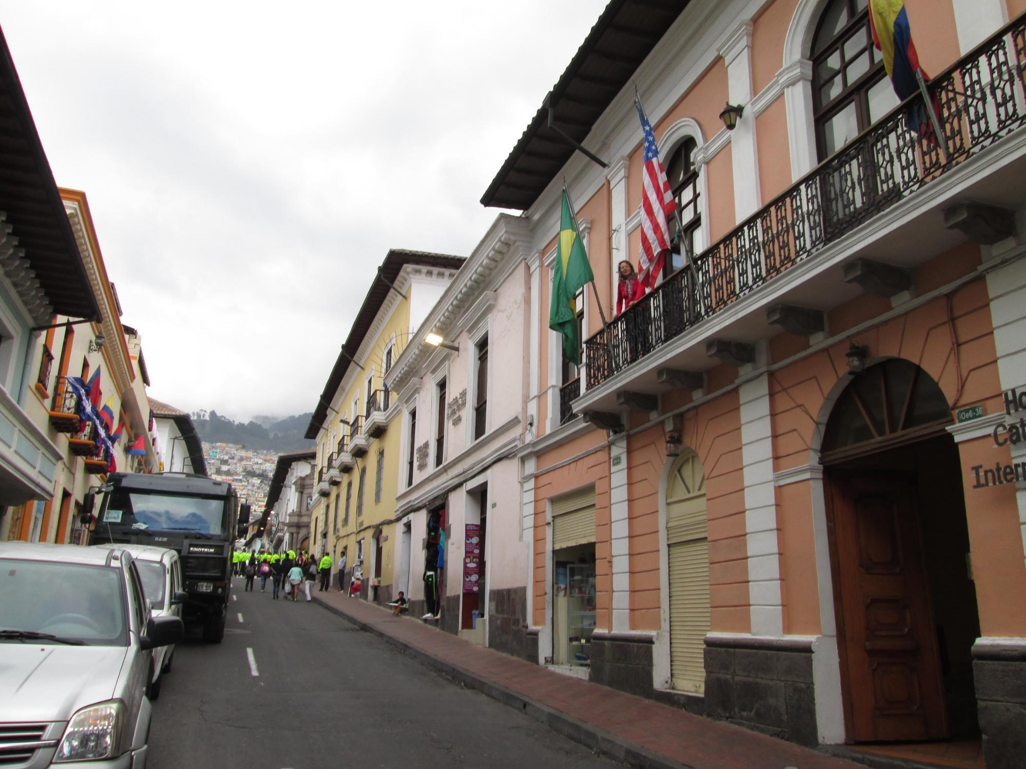 Hotel Catedral Quito Exterior foto